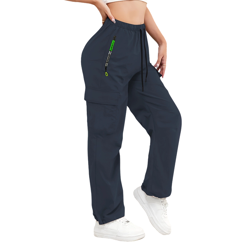 👖 OFERTA POR TIEMPO LIMITADO: ¡50 % DE DESCUENTO! 💥 Pantalones cargo vintage para mujer con bolsillos: corte holgado, transpirables, cintura ajustable ✨