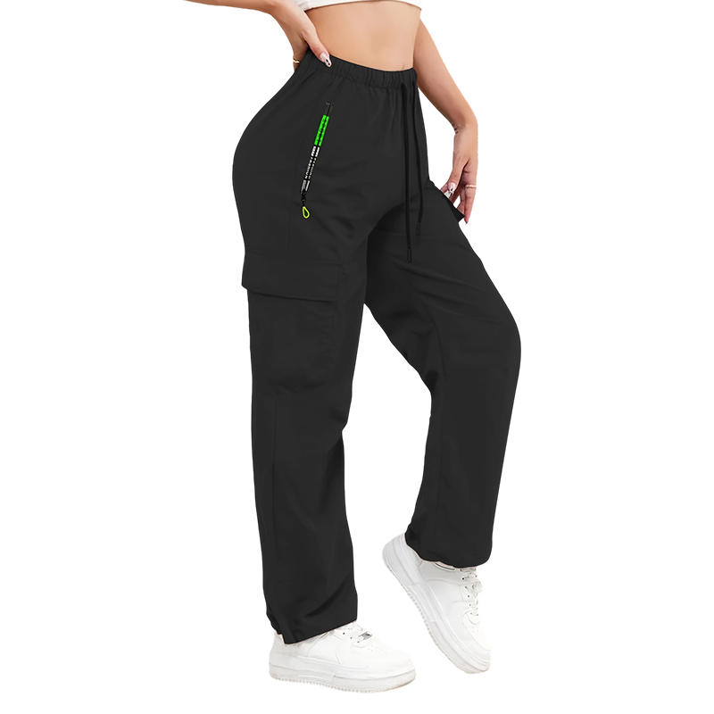 👖 OFERTA POR TIEMPO LIMITADO: ¡50 % DE DESCUENTO! 💥 Pantalones cargo vintage para mujer con bolsillos: corte holgado, transpirables, cintura ajustable ✨