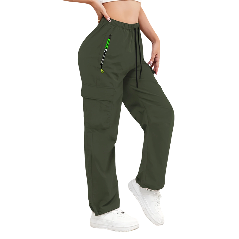 👖 OFERTA POR TIEMPO LIMITADO: ¡50 % DE DESCUENTO! 💥 Pantalones cargo vintage para mujer con bolsillos: corte holgado, transpirables, cintura ajustable ✨